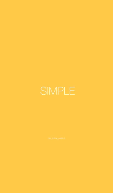 [LINE着せ替え] 212.24_イエロー3-9の画像1