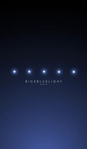 [LINE着せ替え] BICE BLUE LIGHT. -MEKYM-の画像1
