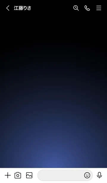 [LINE着せ替え] BICE BLUE LIGHT. -MEKYM-の画像3