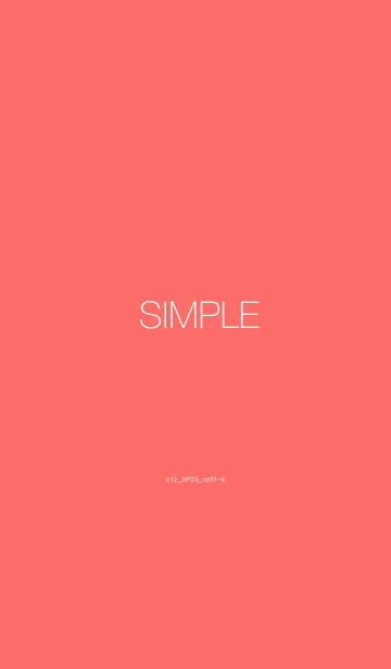 [LINE着せ替え] b12_25_レッド1-6の画像1