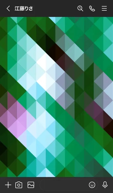 [LINE着せ替え] ジオメトリック 06の画像3