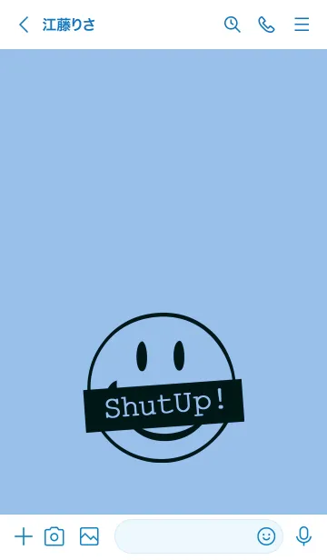 [LINE着せ替え] シット アップ スマイル 78の画像3