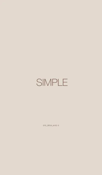 [LINE着せ替え] O12_24_ブラウン2-9の画像1