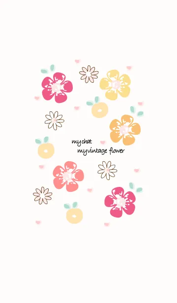 [LINE着せ替え] Wonderful flowers 19 :)の画像1