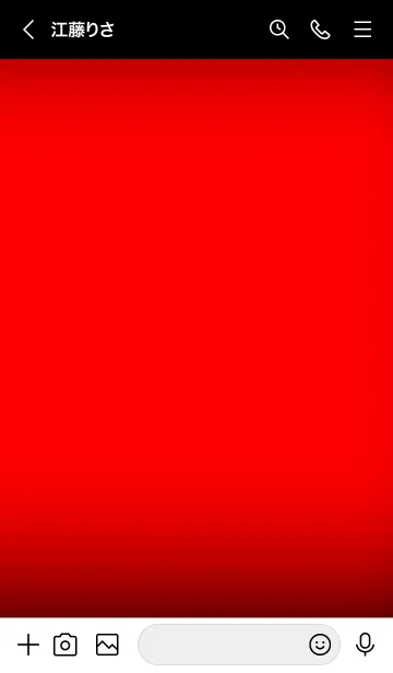 [LINE着せ替え] Red And Black Vr.7 (JP)の画像3