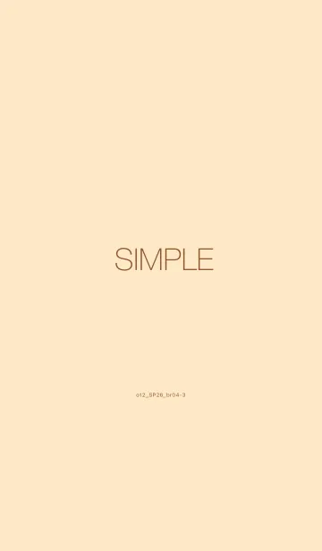 [LINE着せ替え] o12_26_ブラウン4-9の画像1