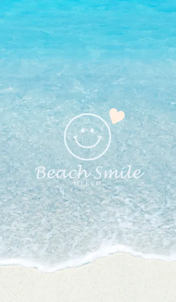 [LINE着せ替え] Love Beach Smile.MEKYM 25の画像1
