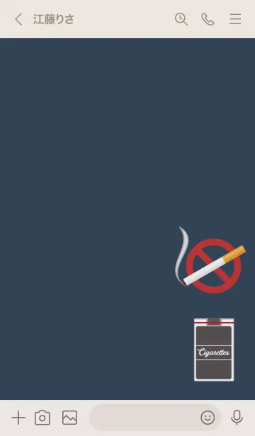 [LINE着せ替え] ◈◇禁煙の着せかえ◇◈の画像3