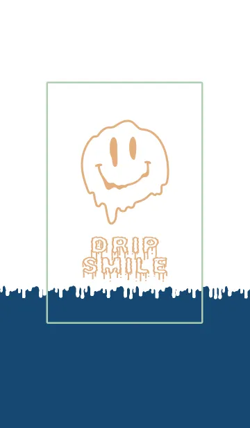 [LINE着せ替え] ドリップ スマイル 47の画像1