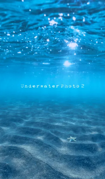 [LINE着せ替え] Underwater Photo2の画像1