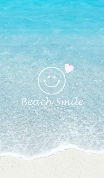 [LINE着せ替え] Love Beach Smile.MEKYM 26の画像1