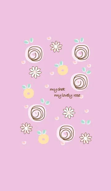 [LINE着せ替え] Purple roses 14 :)の画像1