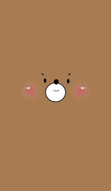 Face Bear Simple Theme (JP)の着せ替えメイン画像
