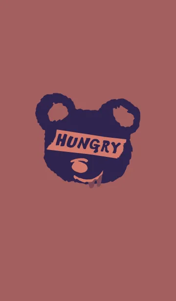 [LINE着せ替え] ハングリー ベア 102の画像1