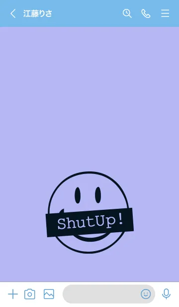 [LINE着せ替え] シット アップ スマイル 79の画像3