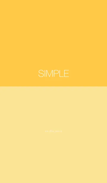 [LINE着せ替え] 214.24_イエロー3-9の画像1