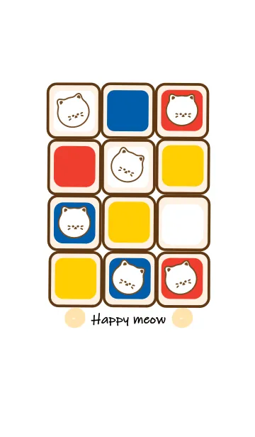 [LINE着せ替え] Playful meow meow 9の画像1