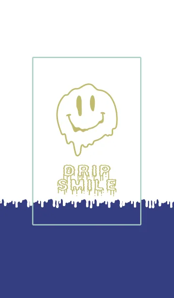 [LINE着せ替え] ドリップ スマイル 48の画像1