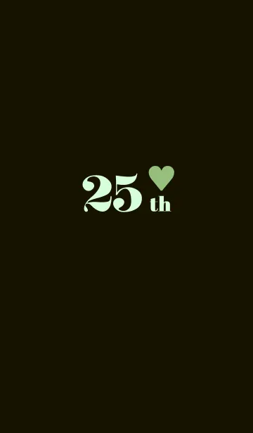 [LINE着せ替え] 25 th 34の画像1