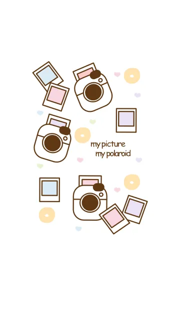 [LINE着せ替え] Polaroid picture 11の画像1