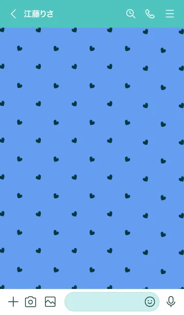 [LINE着せ替え] ミニ ハート 086の画像3