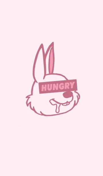 [LINE着せ替え] ハングリー ラビット 50の画像1