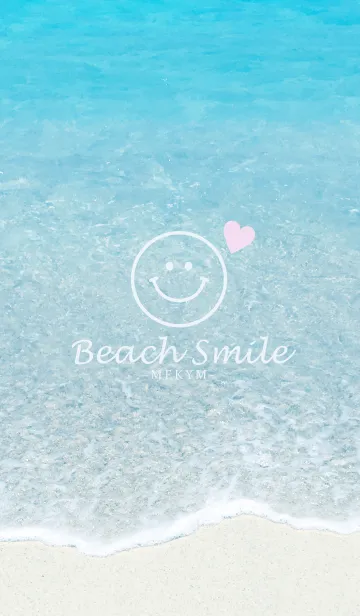 [LINE着せ替え] Love Beach Smile.MEKYM 27の画像1