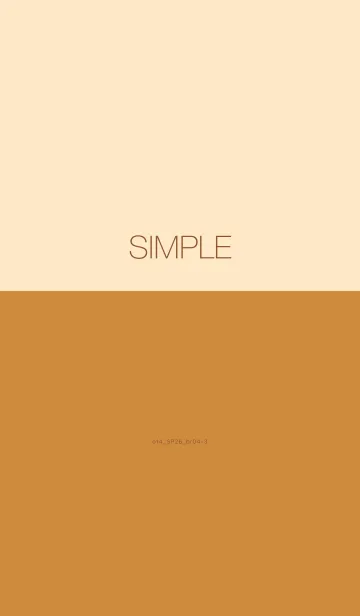 [LINE着せ替え] o14_26_ブラウン4-9の画像1