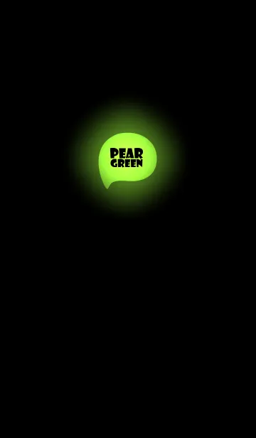 [LINE着せ替え] Pear Green in black Vr.8 (JP)の画像1