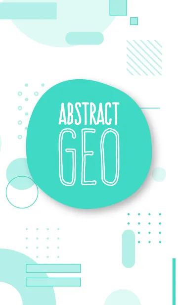 [LINE着せ替え] Abstract Geo 5.4の画像1