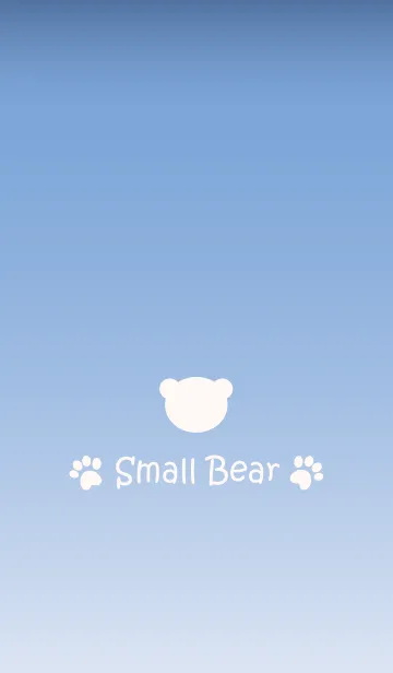 [LINE着せ替え] Small Bear *SKY3*の画像1