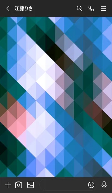 [LINE着せ替え] ジオメトリック 08の画像3