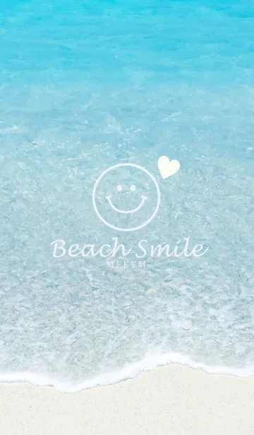 [LINE着せ替え] Love Beach Smile.MEKYM 28の画像1