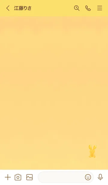 [LINE着せ替え] Happiness Rabbit 10005の画像3