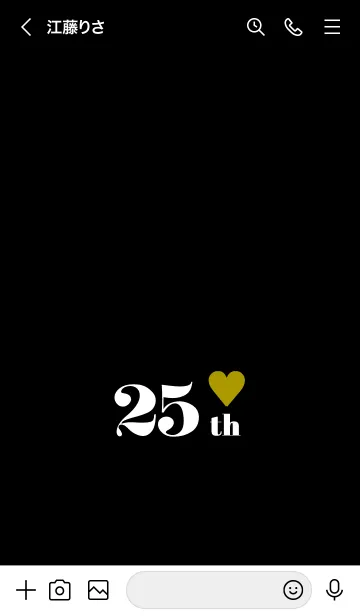 [LINE着せ替え] 25 th 35の画像3