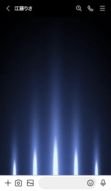 [LINE着せ替え] BICEBLUE LIGHT. -MEKYM-の画像3