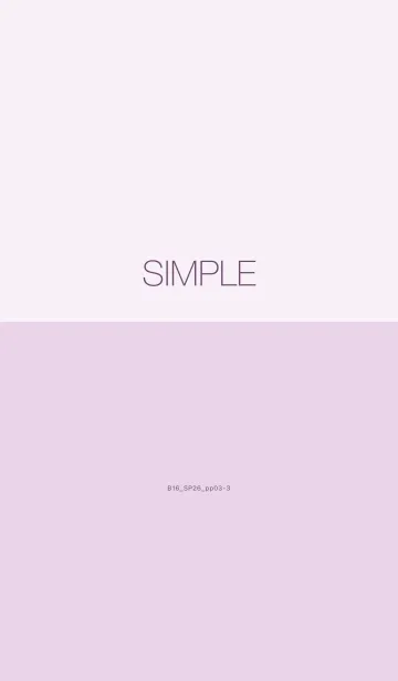 [LINE着せ替え] B16.26_パープル3-3の画像1