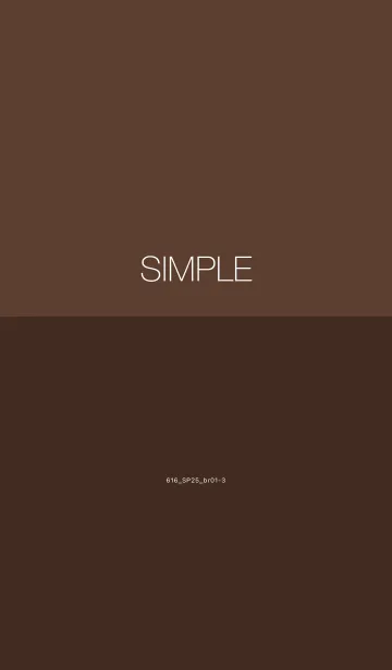 [LINE着せ替え] 616.25_ブラウン1-3の画像1