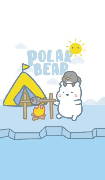 [LINE着せ替え] POLAR BEAR #1.0 +の画像1