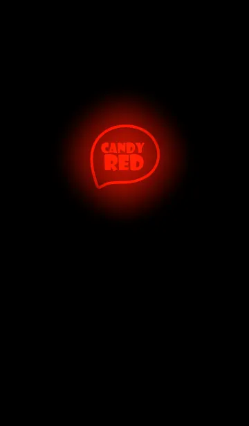 [LINE着せ替え] Candy Red Neon Theme Ver.10 (JP)の画像1