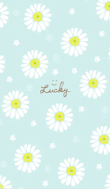 [LINE着せ替え] 白いガーベラ4の画像1