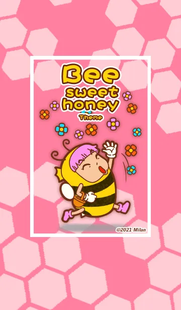 [LINE着せ替え] Bee sweet honey [Theme]の画像1