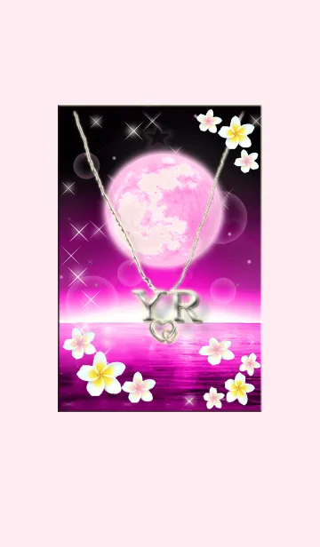 [LINE着せ替え] イニシャル21 Y&R （ストロベリームーン）の画像1