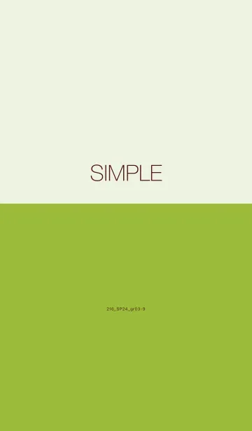 [LINE着せ替え] 216.24_グリーン3-9の画像1