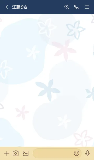 [LINE着せ替え] 花舞う19の画像3