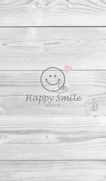[LINE着せ替え] Happy Smile-MEKYM 20の画像1
