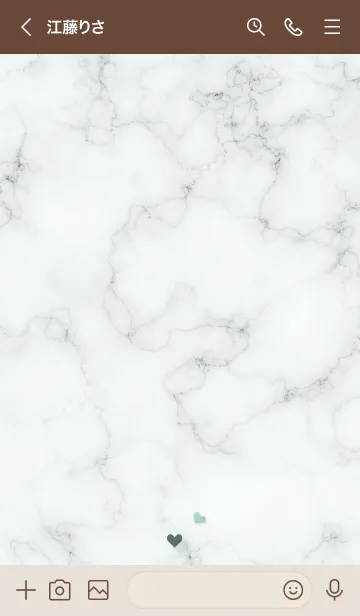 [LINE着せ替え] ～「優しさ♬」♥グリーン07_1～の画像3