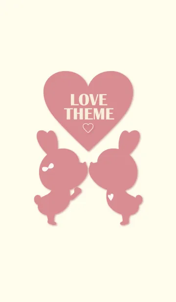 [LINE着せ替え] LOVE THEME & HEART.の画像1