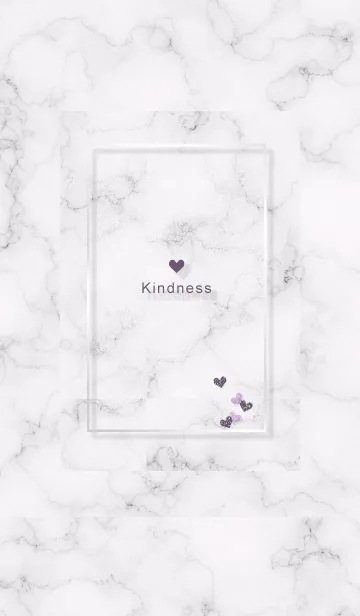 [LINE着せ替え] ～「優しさ♬」♥パープル06_1～の画像1