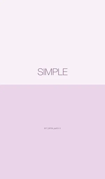 [LINE着せ替え] B17.26_パープル3-3の画像1